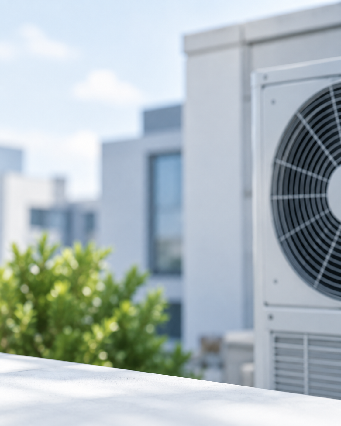 HVAC outdoor units background